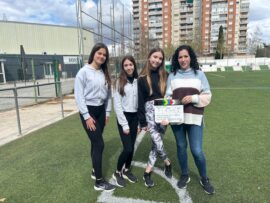 equipo rodaje de chicas